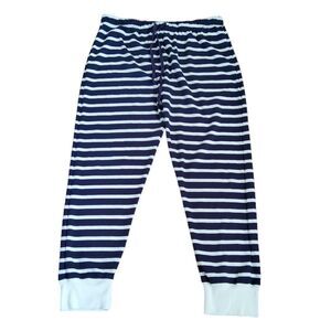 Tommy Hilfiger Striped Jogger Lounge Casual Knit Pants Size XL New